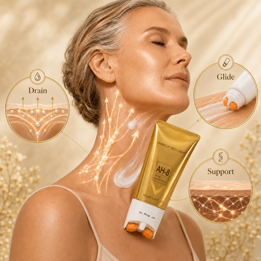 Skin Firming Cream With Massage Roller